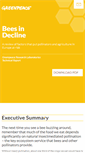 Mobile Screenshot of bees-decline.org